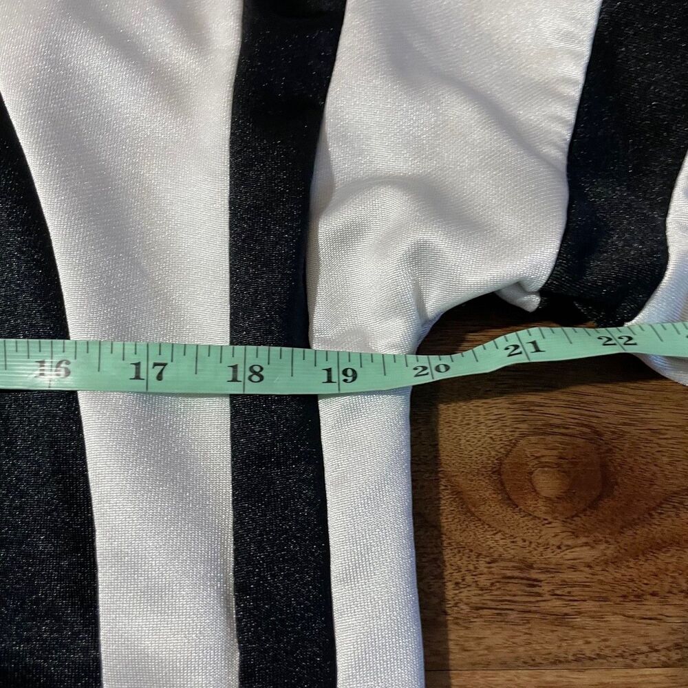 Adidas Originals Casual Colorblock Full Zip Jacket Black/White Womens Size M - Picture 5 of 10
